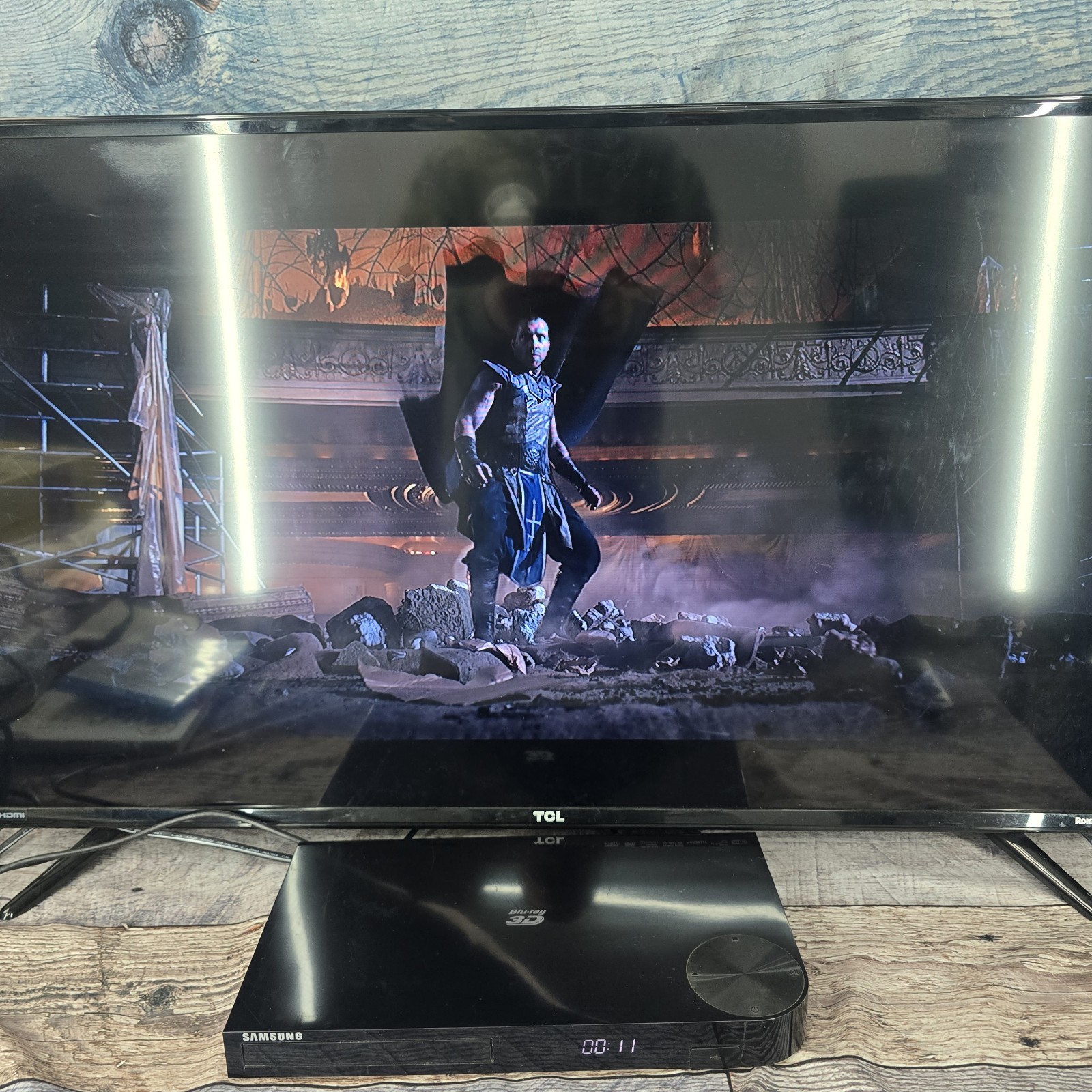 Samsung BD-F5900 Blu-ray 3D Player WiFi Smart Hub No Remote Tested Working 