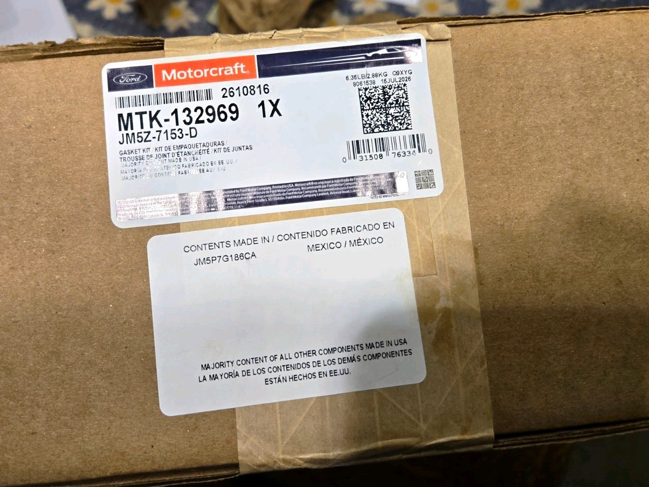 FORD  8F35 OEM SEALED Transmission Rebuild Kit