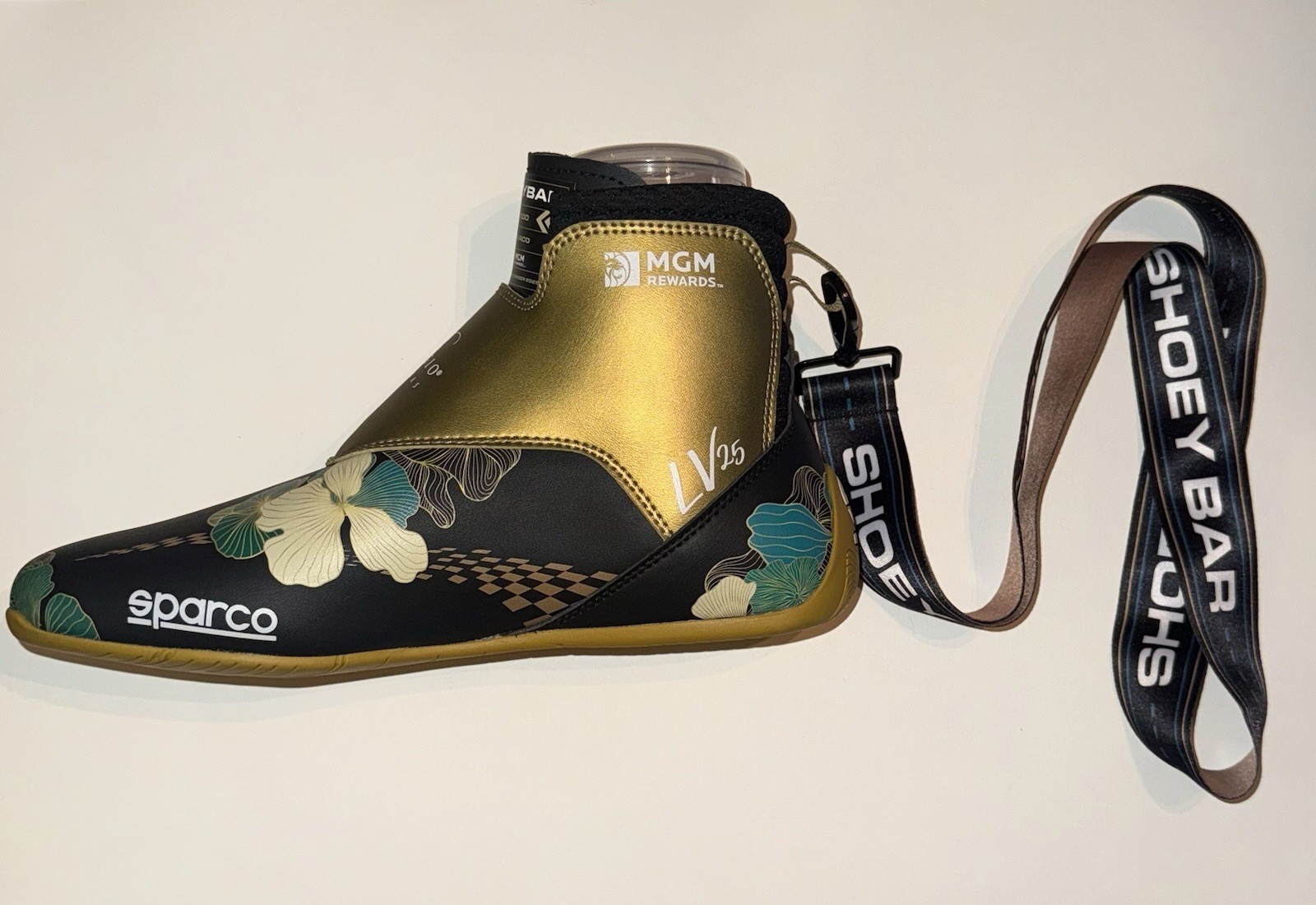 2025 Gold F1 Las Vegas Limited Edition Shoey x MGM x Bellagio 750 of 1500