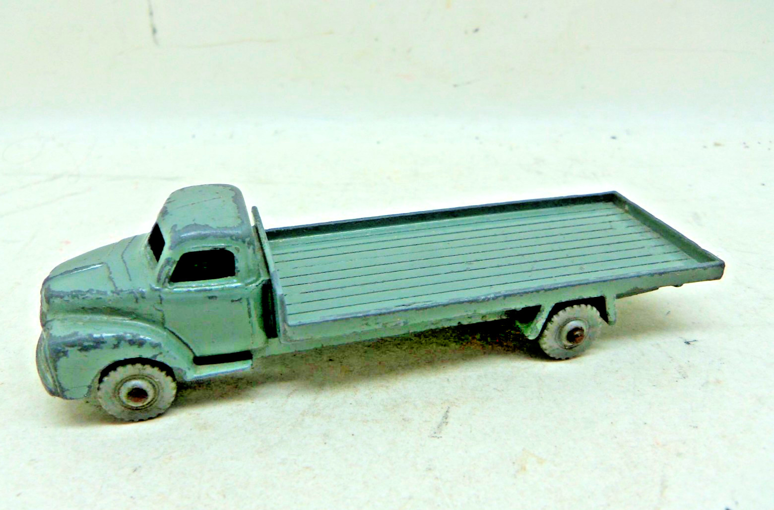 Dinky Dublo Toys 066 Bedford Flat Truck - Grey - Good condition