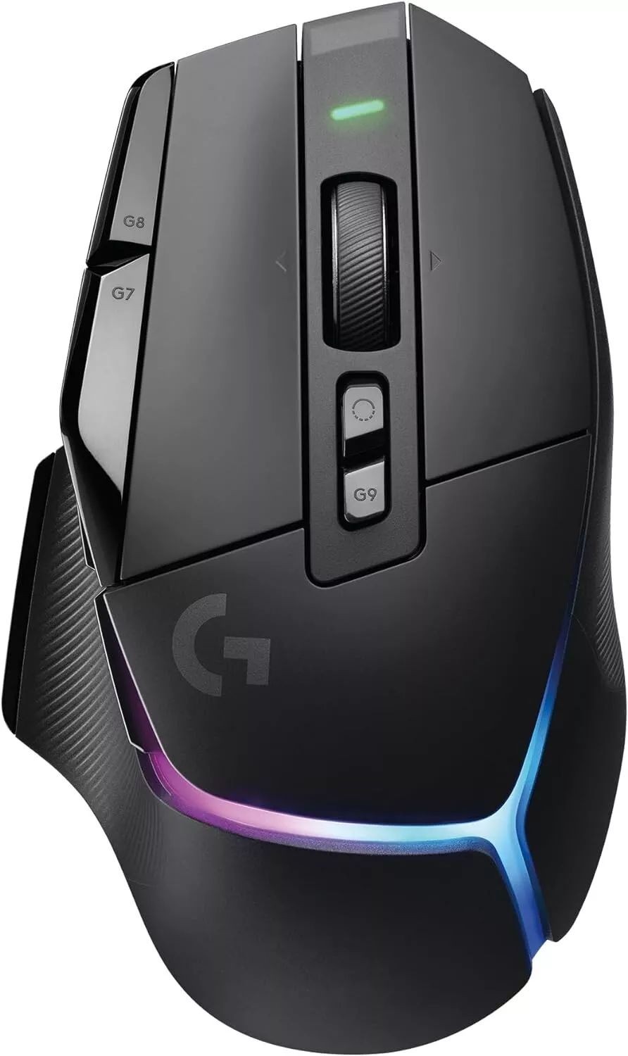 Logitech G502 X PLUS Wireless Gaming Mouse Black.