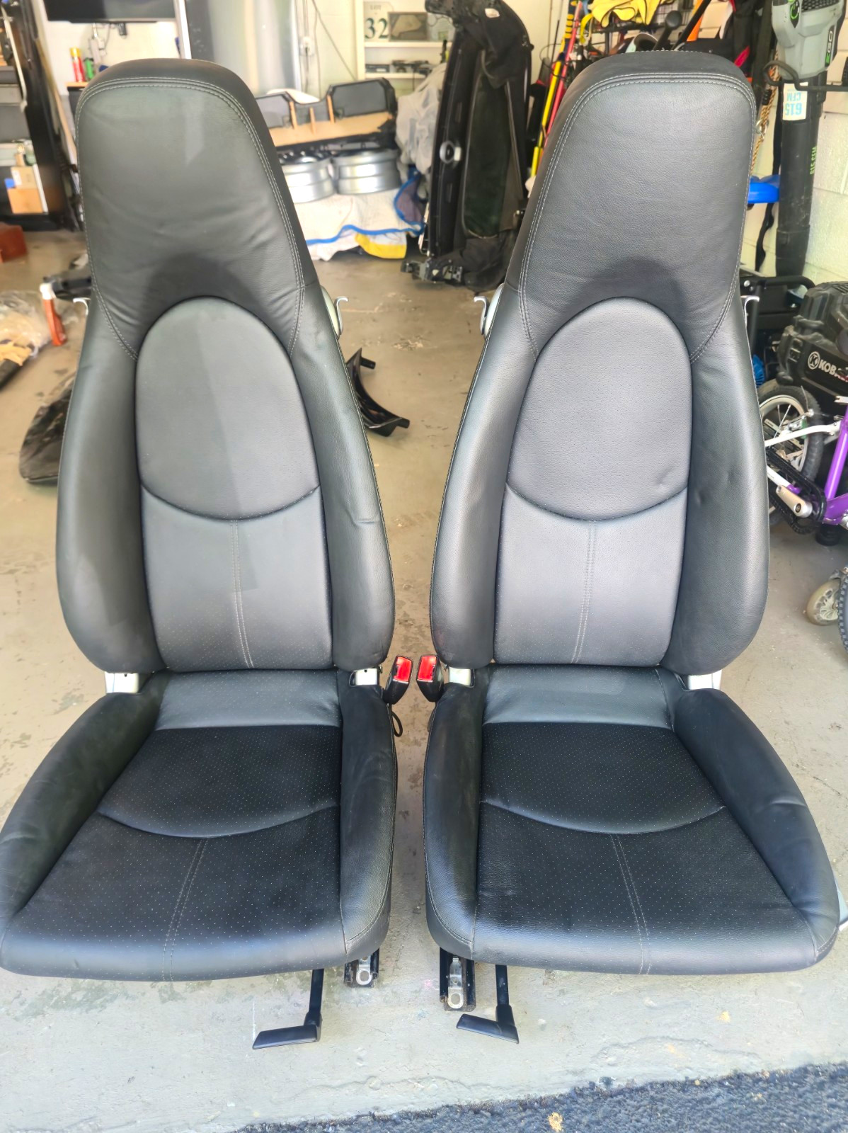 2005-2008 Porsche 911 997 Boxster Cayman 987 Front Sport Seats Right / Left Pair