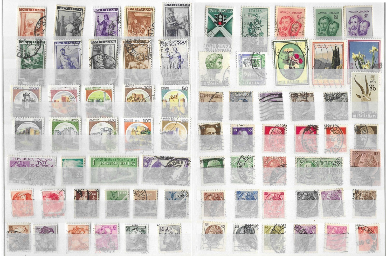 Italy. Collection 260905#75 (U, see scans). Good stamps, best price