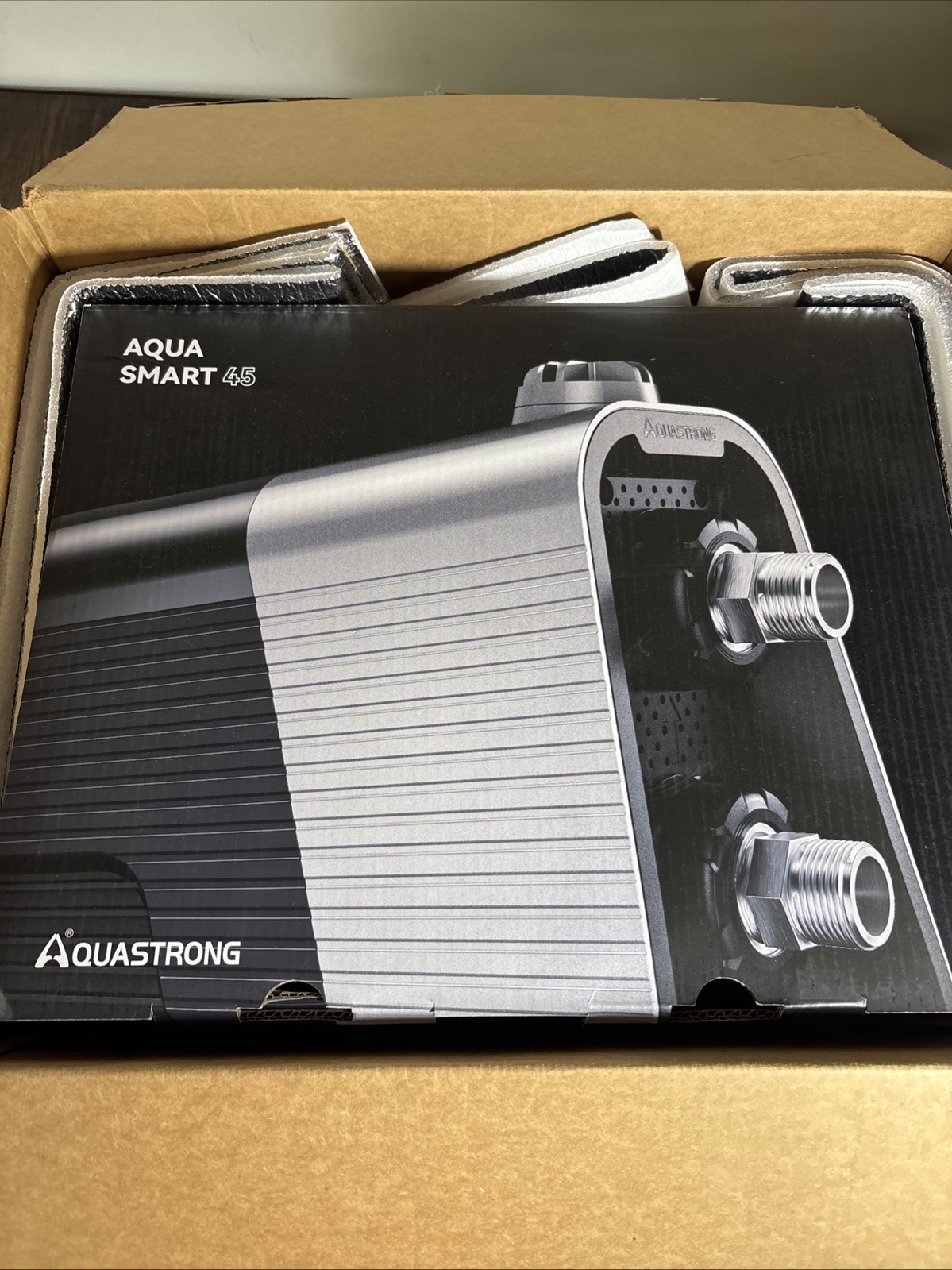 Aquastrong Aqua Smart 45 Water Pressure Booster Pump 80 PSI Whole House Open Box Aquastrong Aqua Smart 45 Water Pressure Booster Pump 80 PSI Whole House Open Box