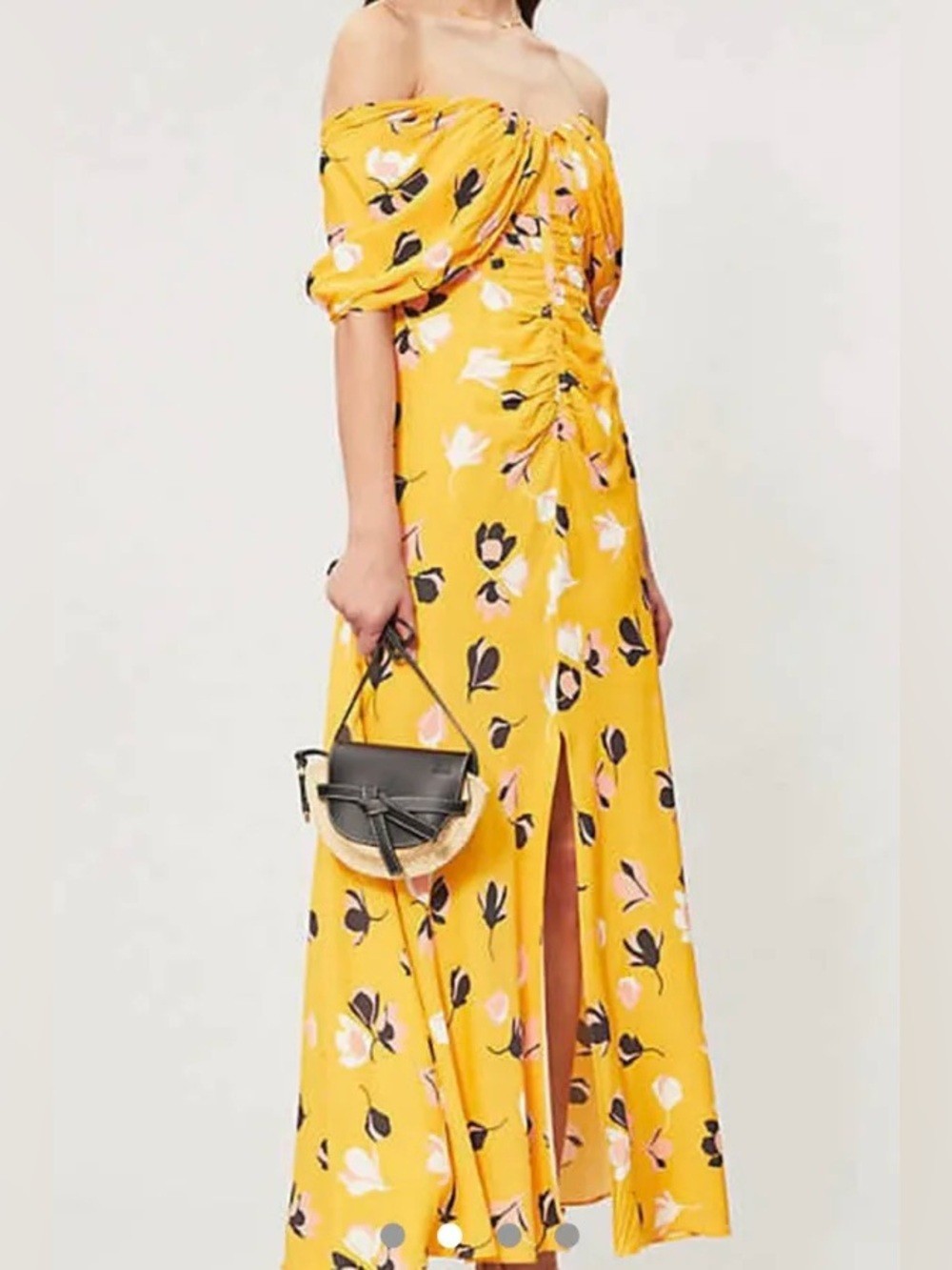 Self-Portrait Off-Shoulder Floral Dress | Size 10 Self-Portrait Off-Shoulder Floral Dress | Size 10