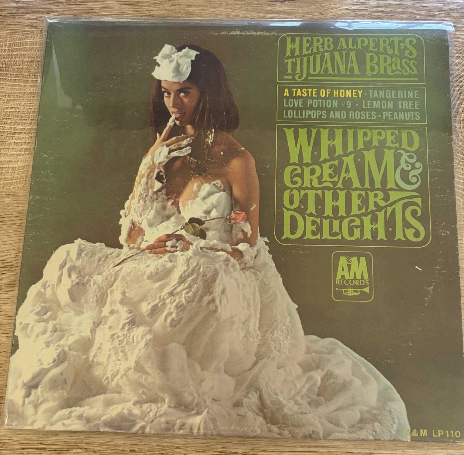 Herb Alpert's Tijuana Brass Whipped Cream & Other Delights A&M LP 110 Mono