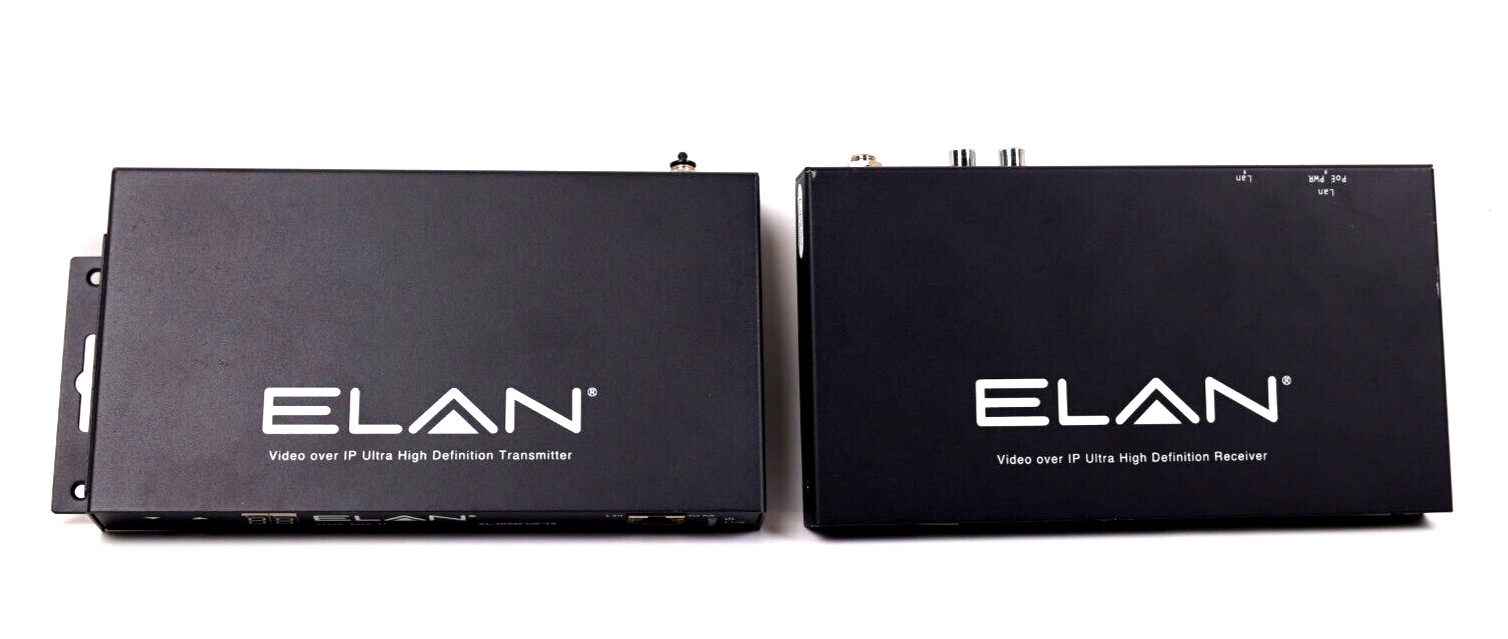 Elan Video Over IP 4K UHD Sender/ Receiver Set EL-4KPM-VIP-RX/ TX p444