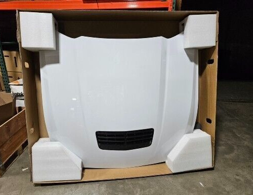 New OEM Take Off 2024 2025 Ford Mustang GT HOOD OXFORD WHITE  YZ
