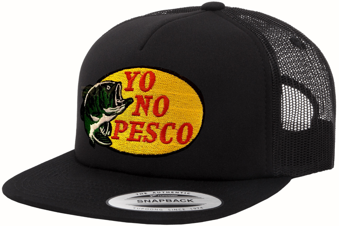Yo No Pesco Gorra Del Pescado Inspiration TQM Hat Snapback, Yo no pesco snapback