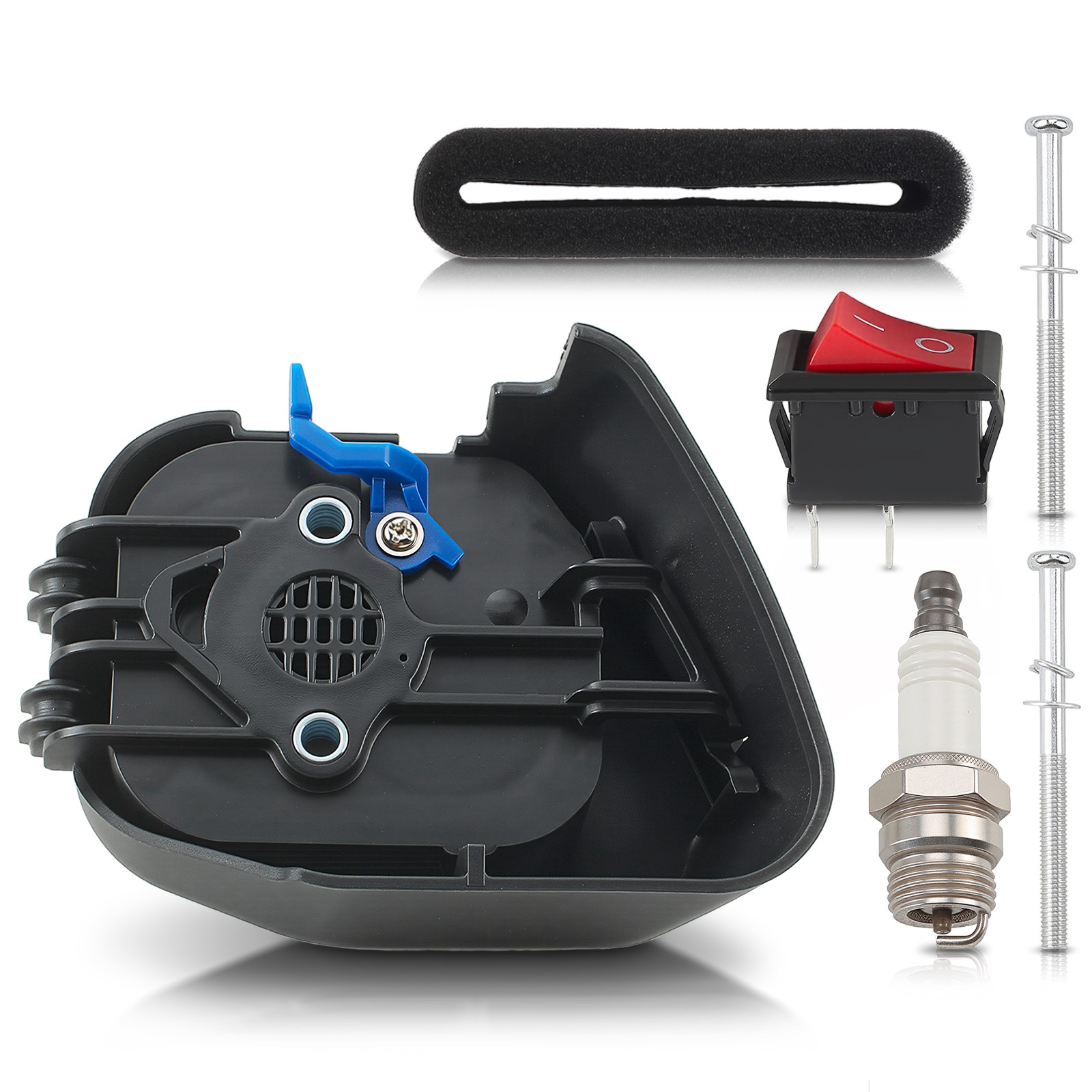 Air Filter Cover & Air Filter & Spark Plug For MTD 753-06415 753-06193 753-06417