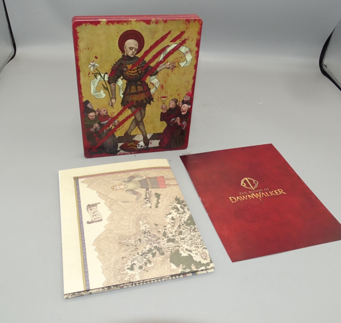 The Blood of Dawnwalker SteelBook + Map  PS5 , Xbox  NO GAME