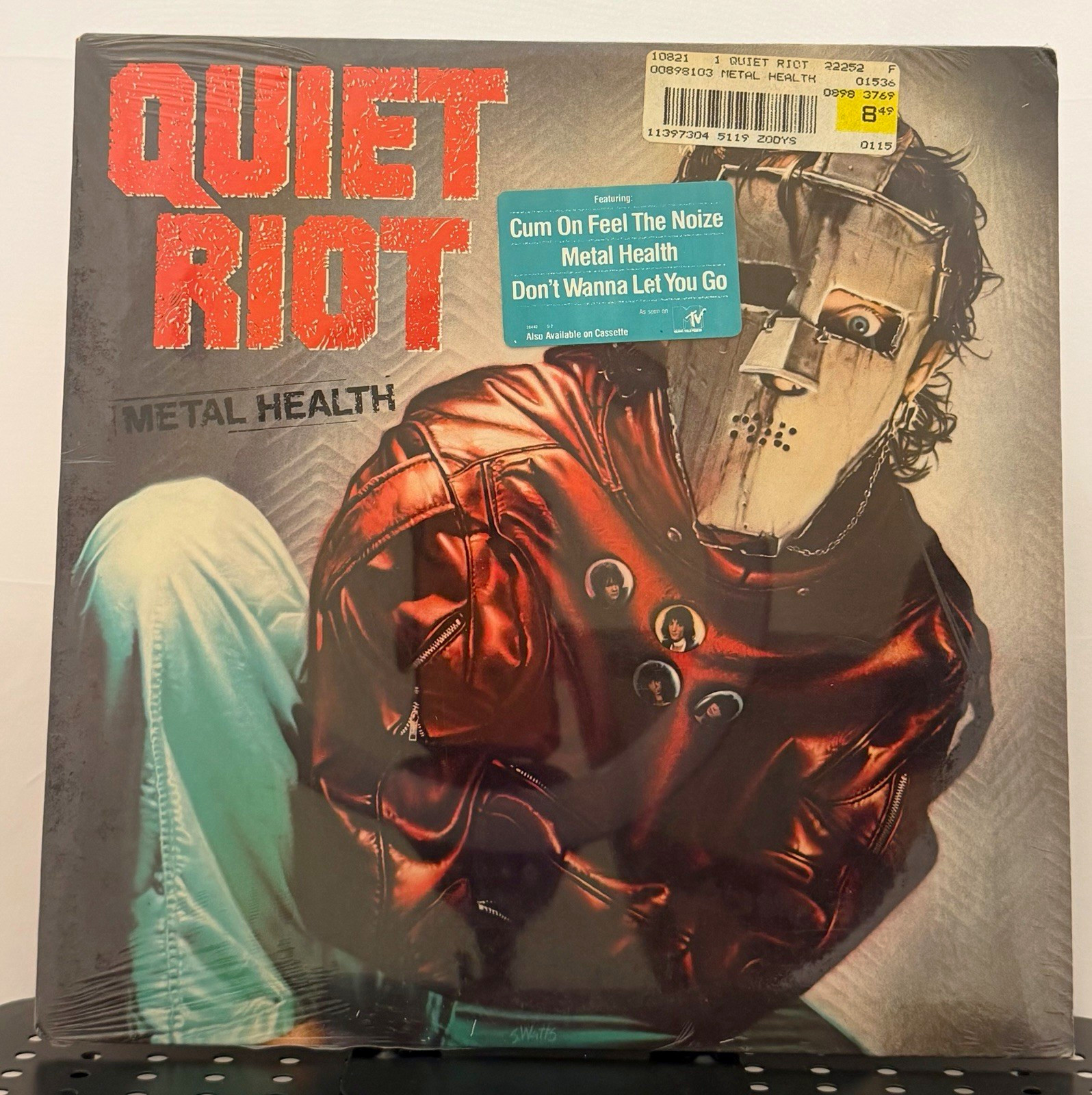 Quiet Riot Metal Health Sealed LP Vinyl Pasha Label 1983 Hype & Retail Stickers