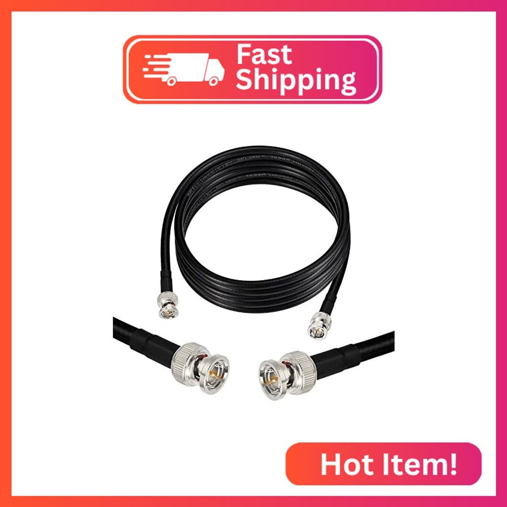 Superbat 3G 6G 12G SDI Cable 50ft 75 Ohm Belden 1694A BNC Male Cable