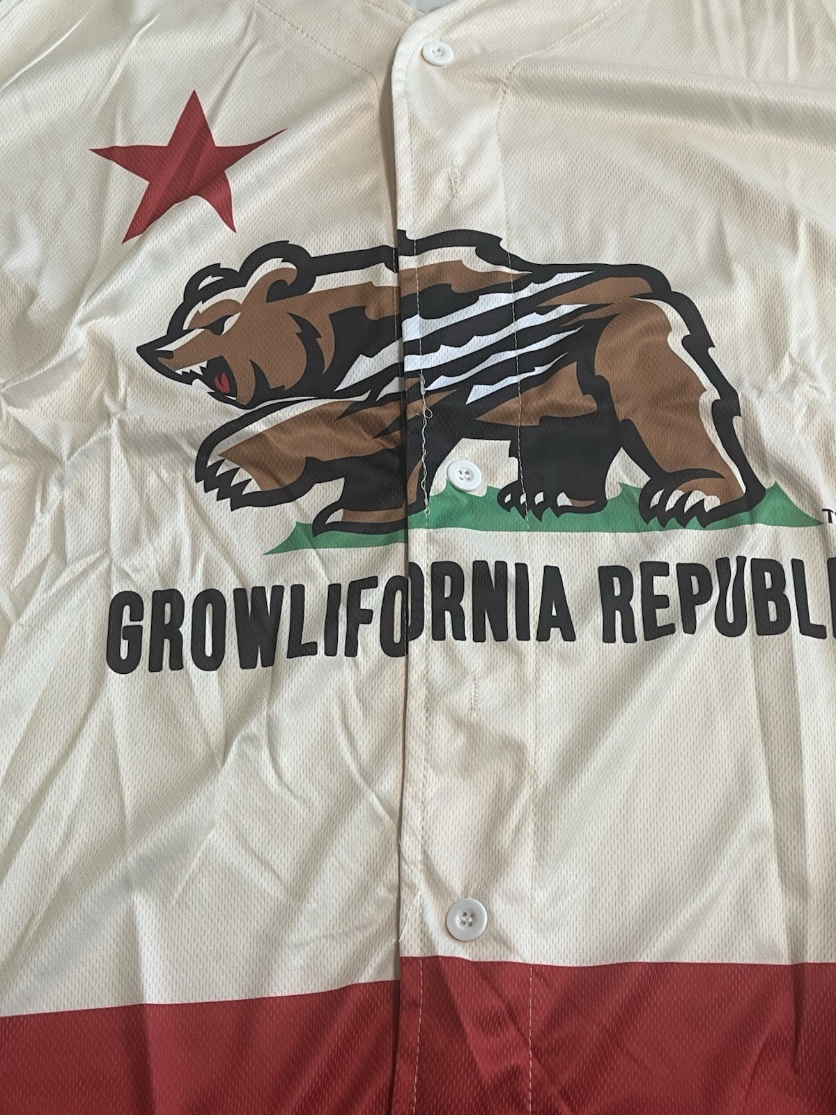 2026 Fresno Grizzlies Growlifornia Republic SGA XL NEWIN BAG. Cream 2026 Fresno Grizzlies Growlifornia Republic SGA XL NEWIN BAG. Cream