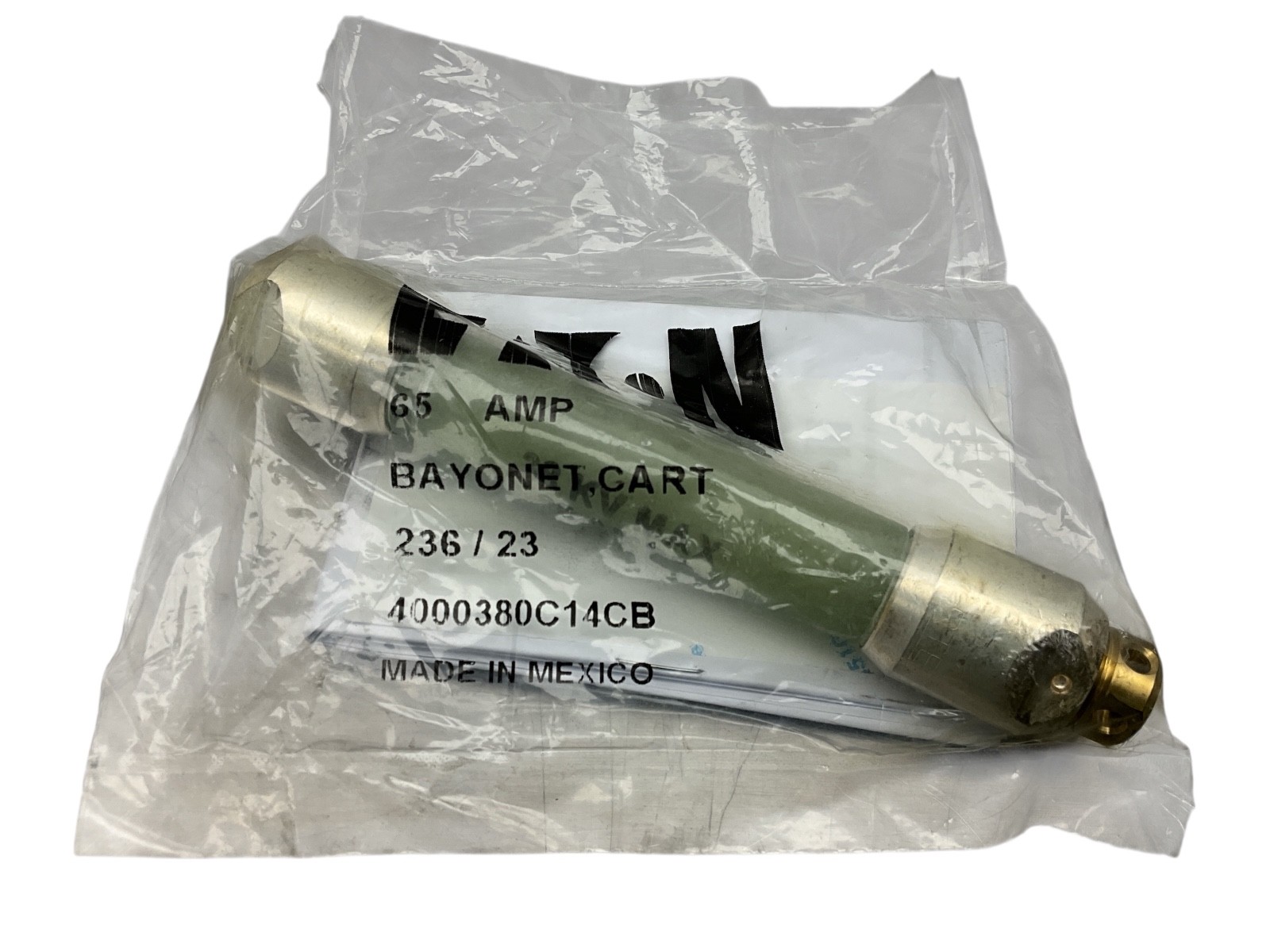 Eaton 4000380C14CB - Eaton Cooper Power series 38kV Bay-O-Net fuse link, Bay-O-N