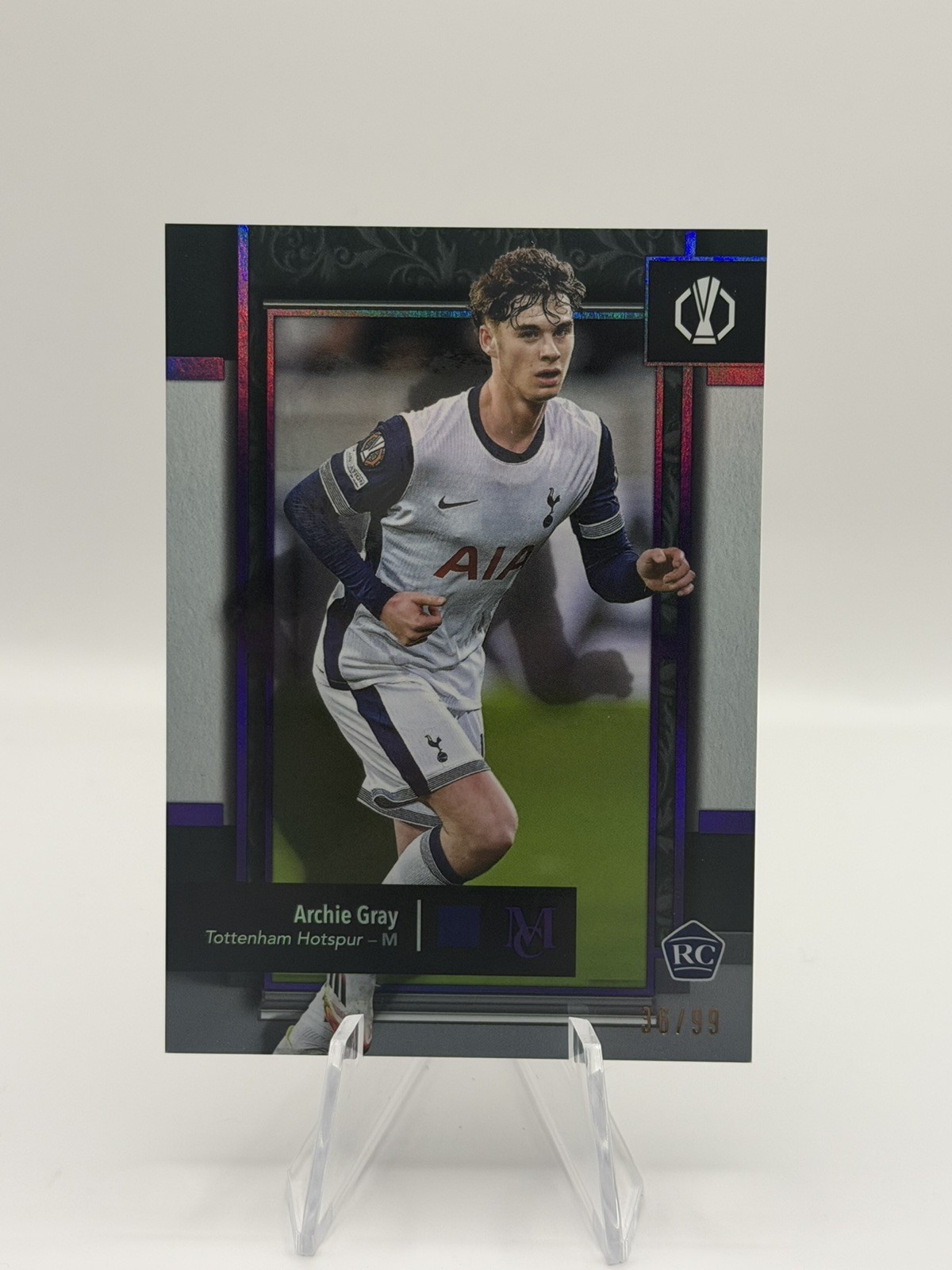2025 TOPPS MUSEUM UEFA EUROPA LEAGUE ARCHIE GRAY /99 #81