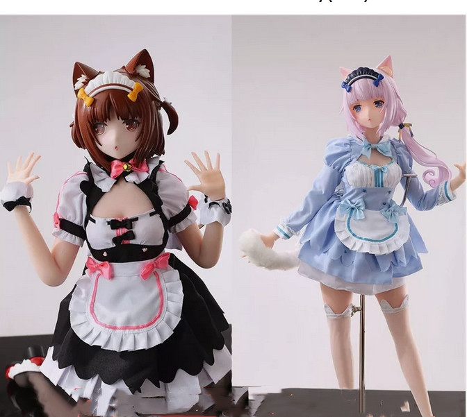 YuZhai Studio Nekopara Vanilla Model Azuki Statue in stock 65cm 1Pcs Silicone