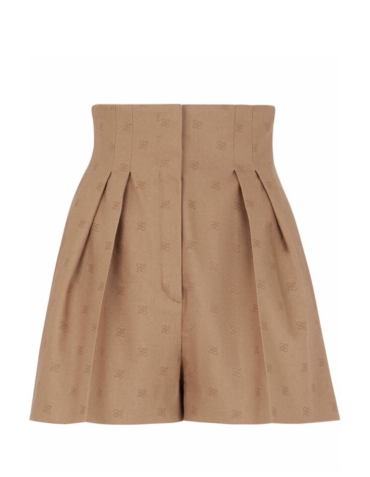 BNWT Authentic Women’s Fendi Tailored High Waist Shorts Size IT42 AU10 RRP$2,500