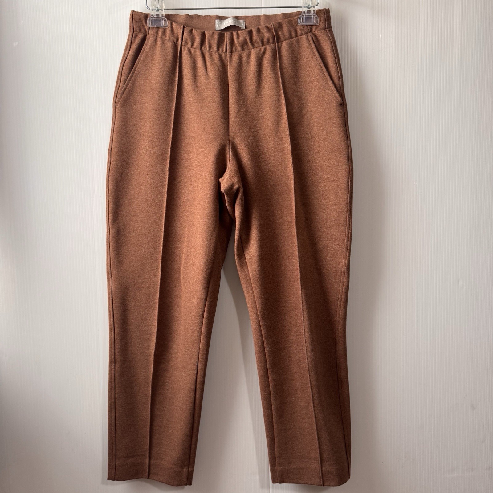 Everlane Womens The Dream Pant Knit Elastic Waist Pull On Brown Size M Everlane Womens The Dream Pant Knit Elastic Waist Pull On Brown Size M