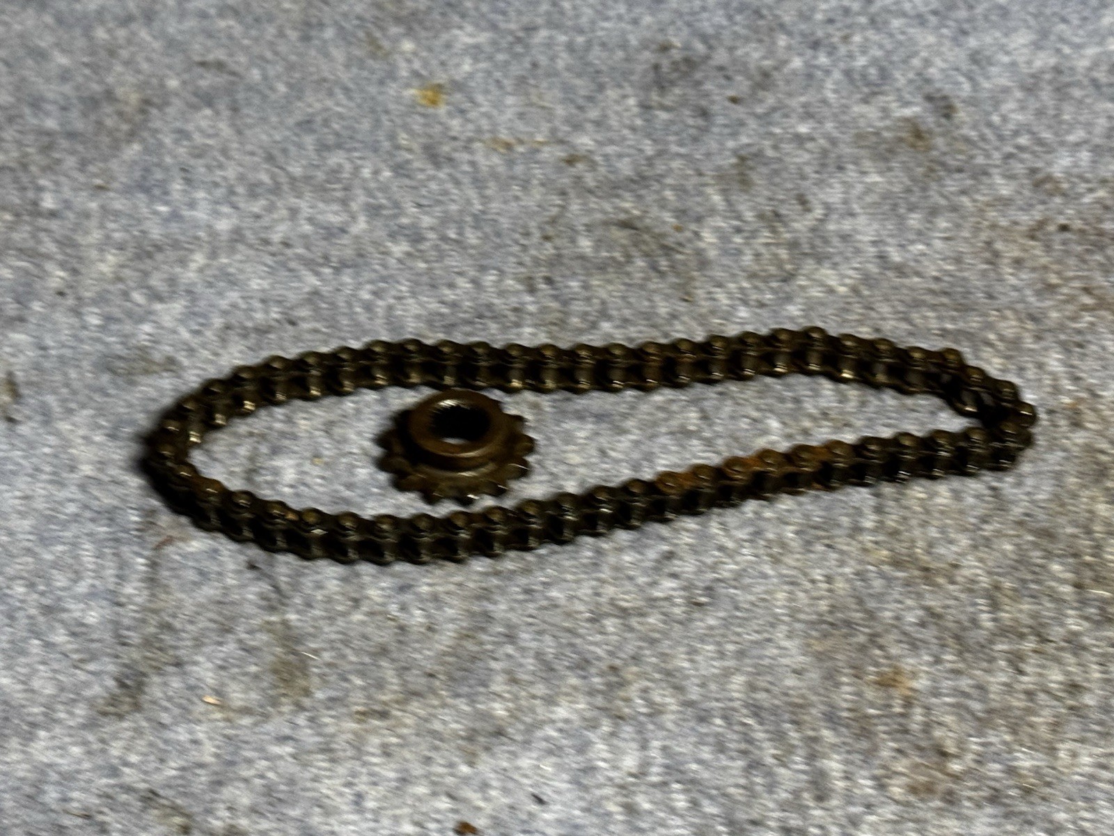 1972 Honda CL 175 CL175 Starter Gear and Chain #825.2-38