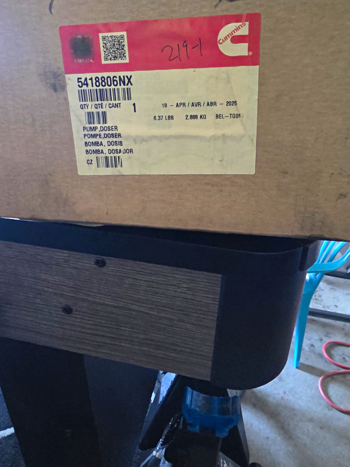 5418806RX | Genuine Cummins Def Doser Fluid Supply Module