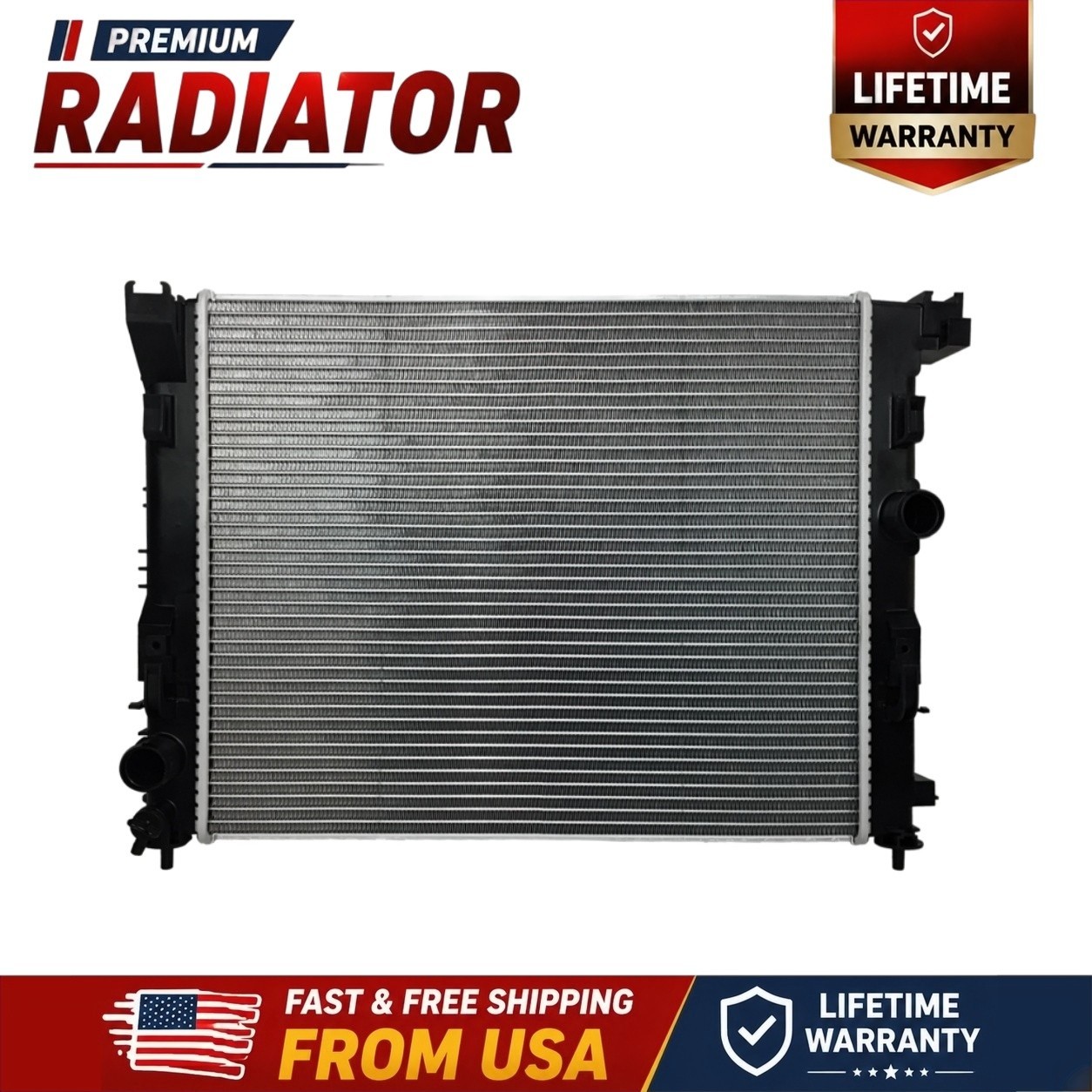 Radiator 13786 For Nissan Kicks 2018-2022 Versa 2020 2021 2022 23 2024 1.6L L4
