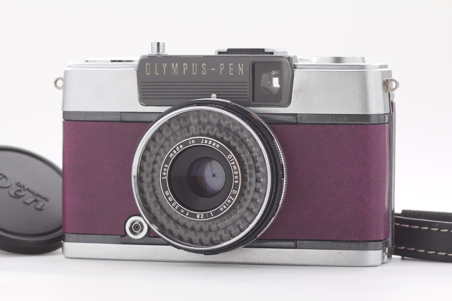 Olympus Pen EES-2 Vintage Purple [CLA\'d/N MINT] Half Frame Film Camera 2485733