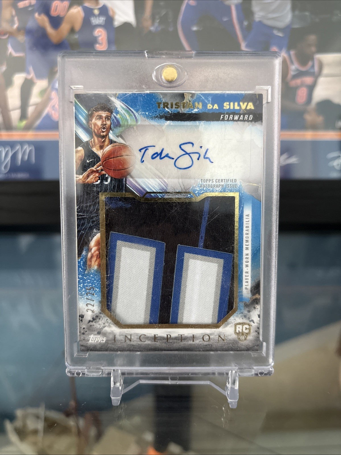 Signed Tristan Da Silva Jersey Patch 22/25 Numbered ROOKIE CARD 🔥 Signed Tristan Da Silva Jersey Patch 22/25 Numbered ROOKIE CARD 🔥