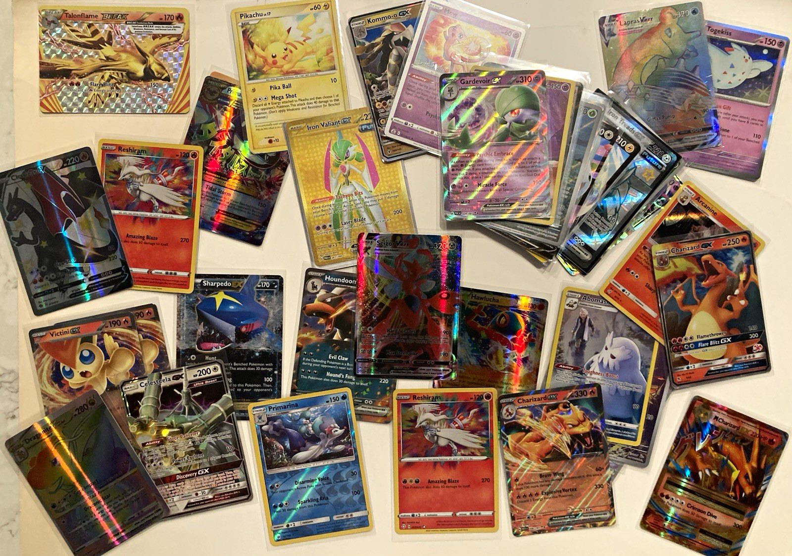 Pokemon 42 Card Lot SEE DESCRIPTION