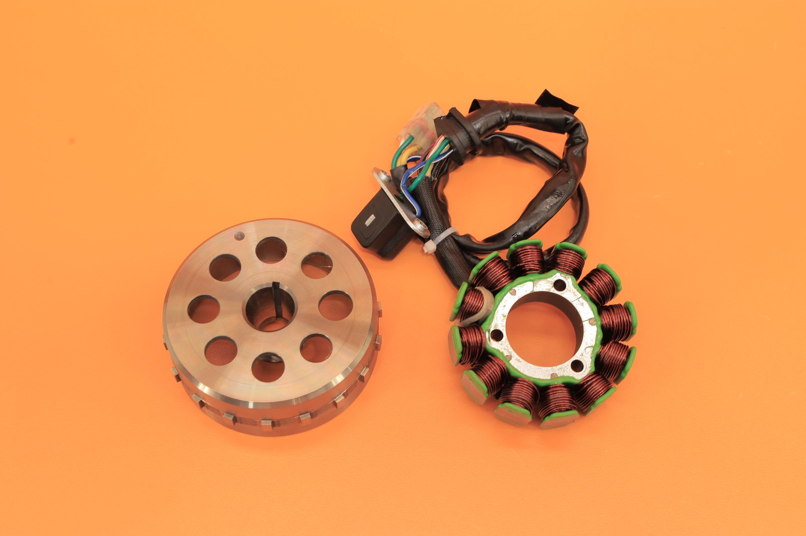 2008 08-11 RMZ450 RMZ 450 OEM Stator Flywheel Rotor Pulse Generator Magneto Unit