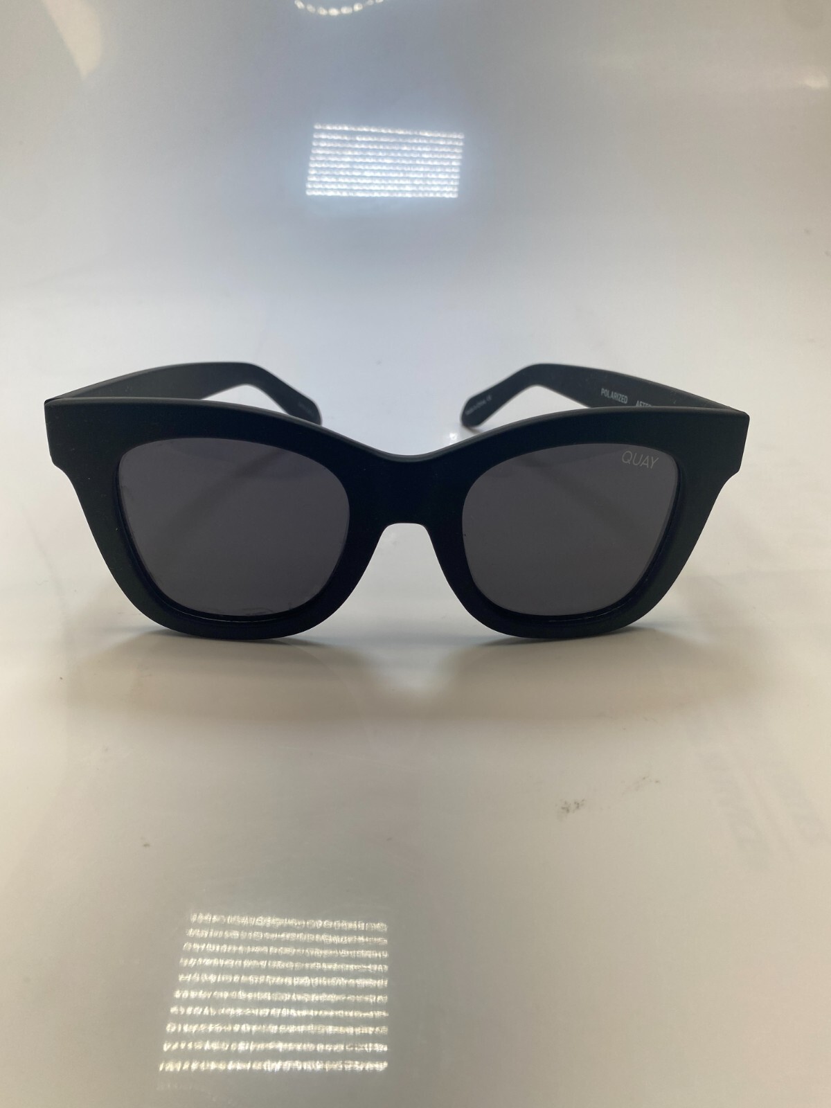 Q/A Quay After Hours Women\'s All Black Sunglasses