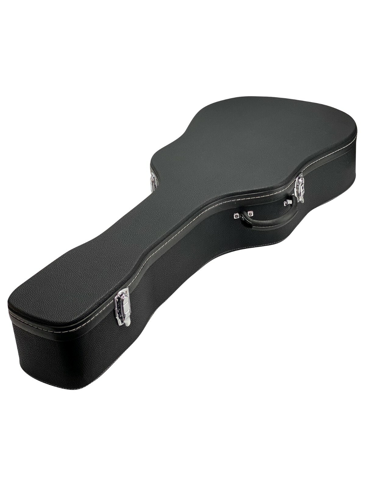 Zenison ACOUSTIC GUITAR CASE Hardshell DELUXE PADDED Dreadnought - Leather