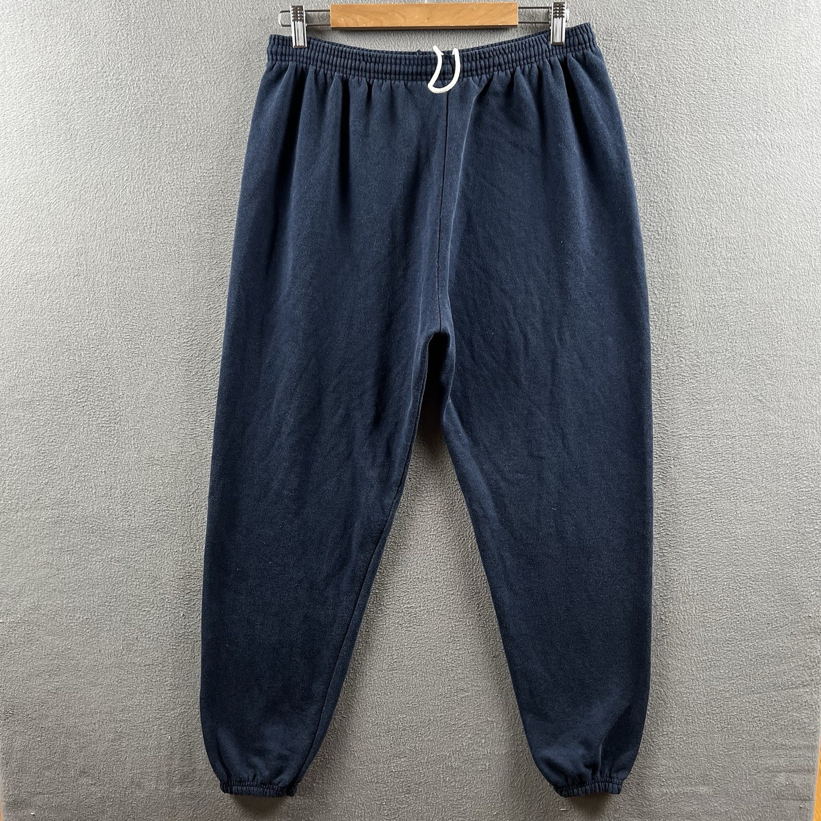 Vintage Hometown Southern Sweats Sweatpants Mens XL Blue Blank 90s Made In USA