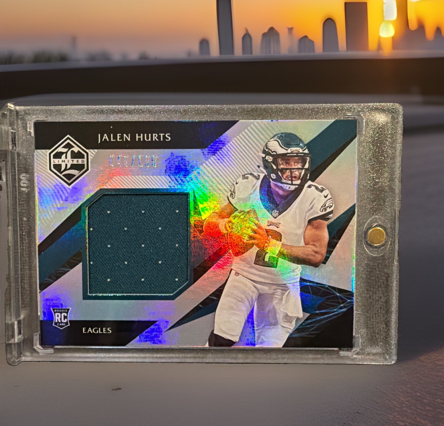 Jalen Hurts 2020 Panini Limited RC Patch 049/199 Philadelphia Eagles