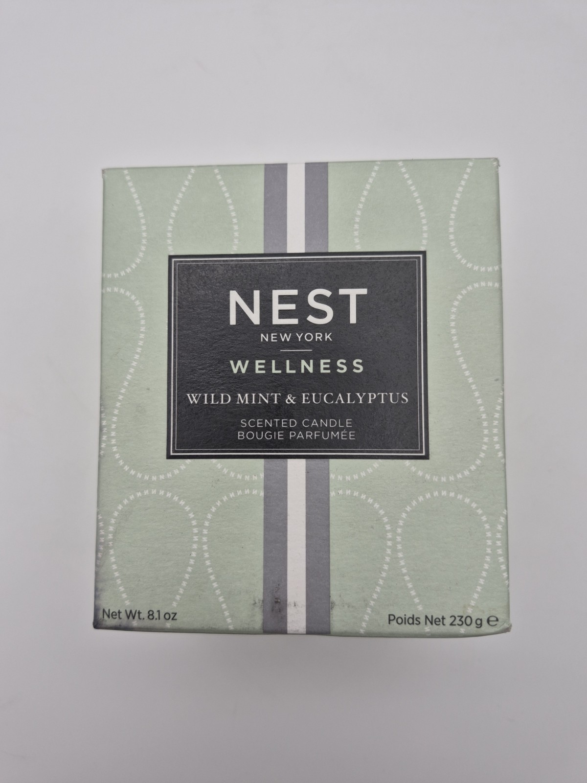 8.1oz Nest New York Wellness Candle Wild Mint & Eucalyptus - New, Open-Box 8.1oz Nest New York Wellness Candle Wild Mint & Eucalyptus - New, Open-Box