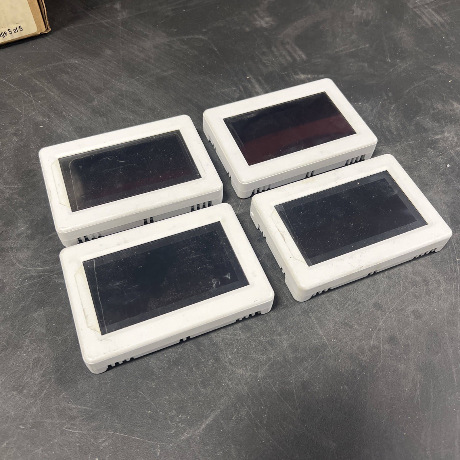 Lot of 4 Honeywell TS120 LCBS Connect Temperature Humidity Wall Modules Lot of 4 Honeywell TS120 LCBS Connect Temperature Humidity Wall Modules