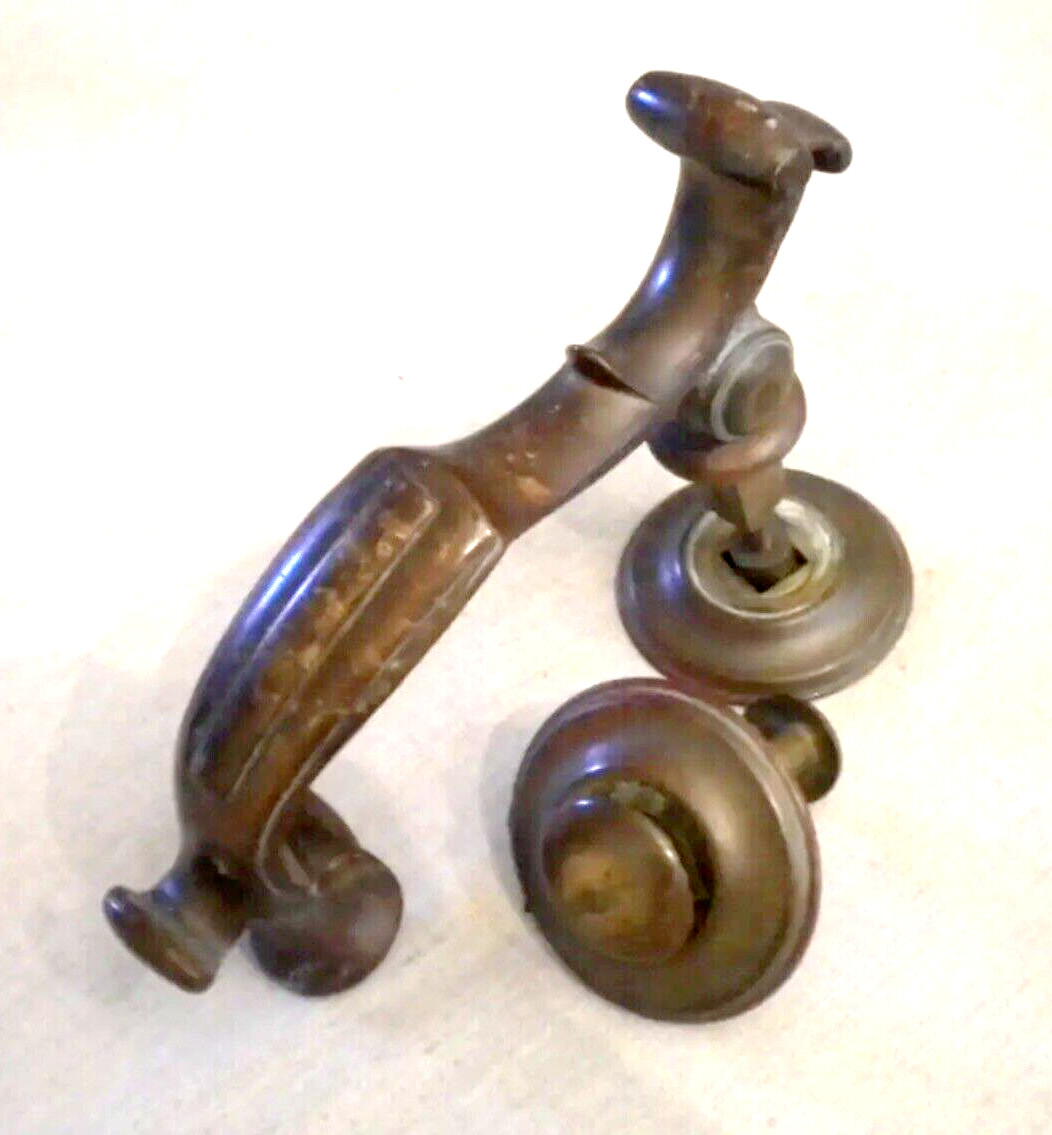 ANTIQUE c.1918 VICTORIAN EDWARDIAN BRONZE DOCTORS DOORKNOCKER