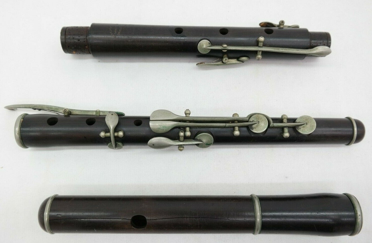 V. Kohlert Sons Makers Graslitz Wood Flute D Series Austria Leonard B Smith SN
