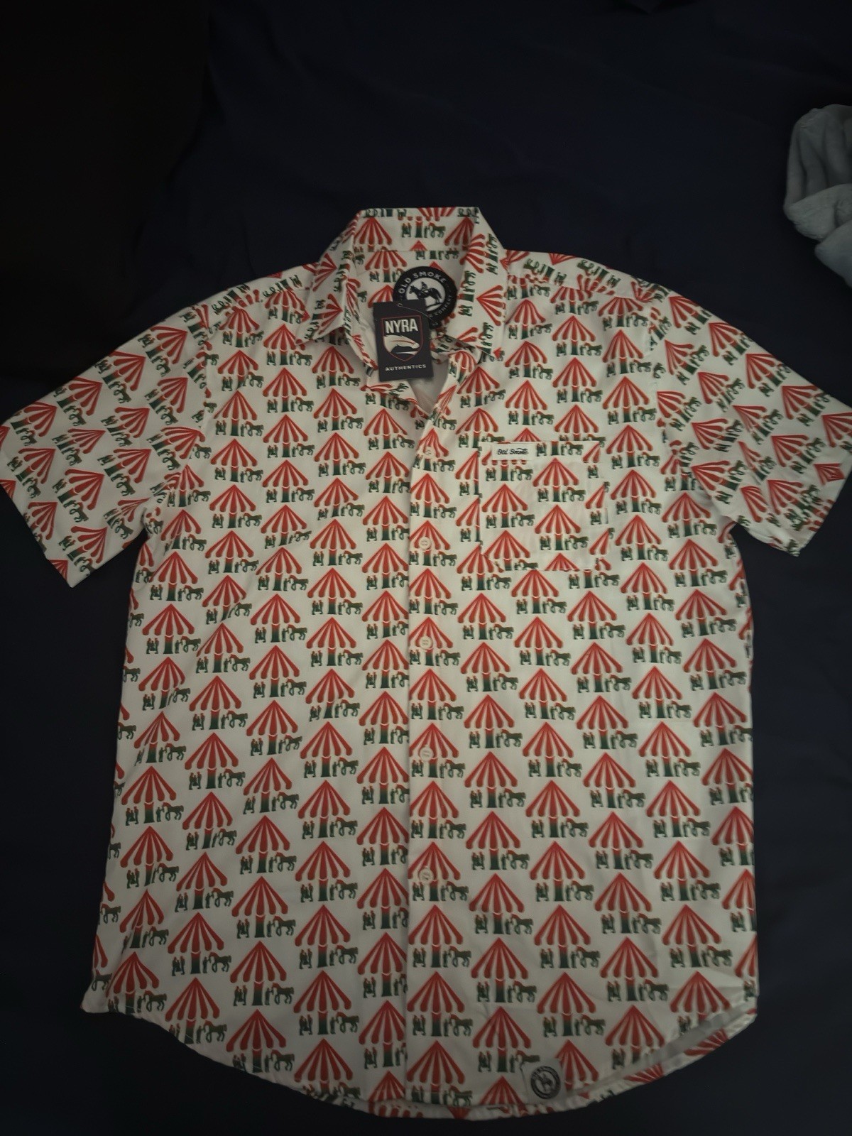 Saratoga Horse Track Shirt Size Medium Saratoga Horse Track Shirt Size Medium