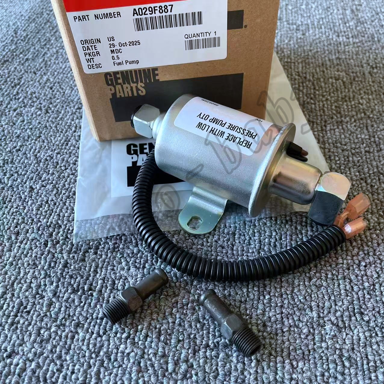 New Electrical Fuel Pump For Onan Cummins E11015 149-2620 A029F887 A047N929 USA