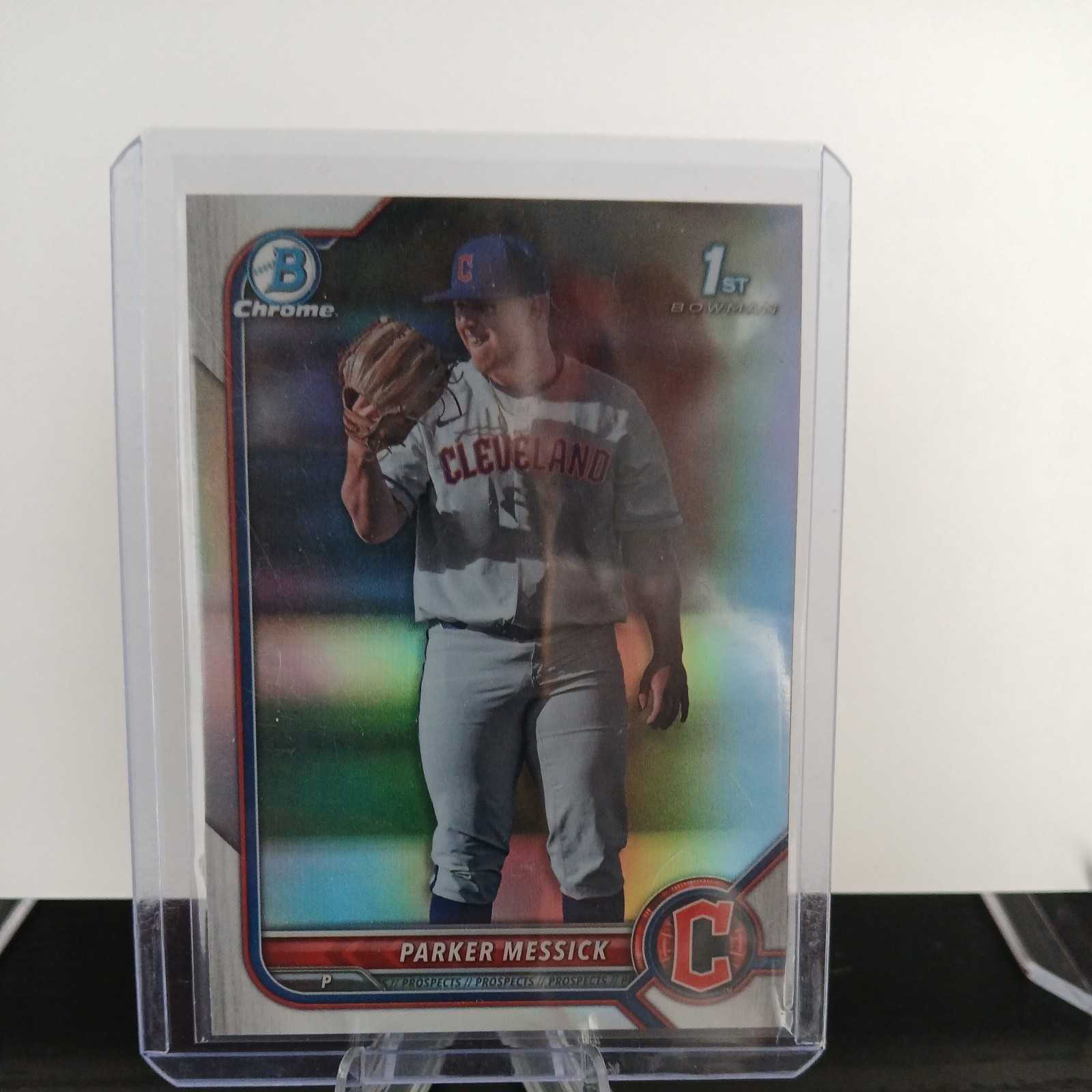 2022 Bowman Draft - Chrome Parker Messick #BDC-71 Refractor (RC)