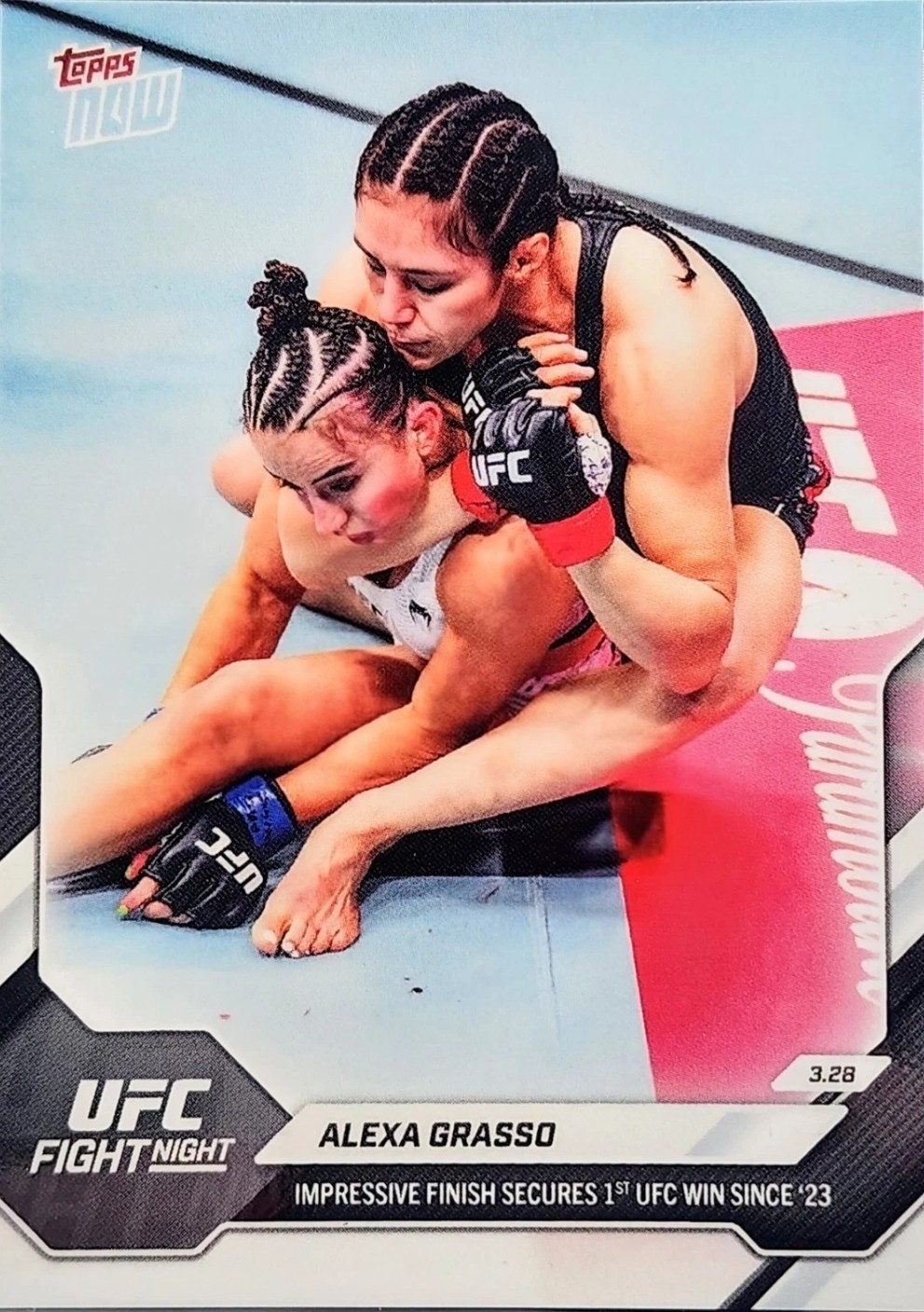 Alexa Grasso 2026 Topps Now UFC Fight Night Seattle 3.28 Knockout Submission Alexa Grasso 2026 Topps Now UFC Fight Night Seattle 3.28 Knockout Submission