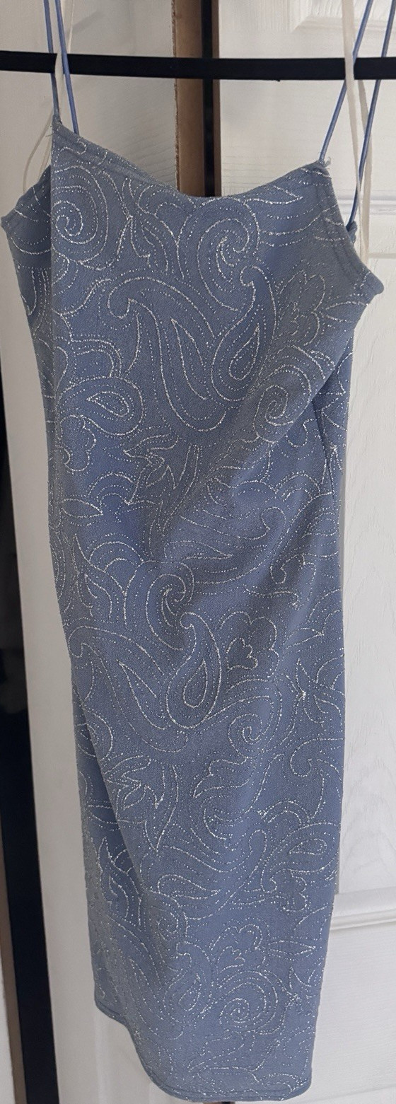  RARE early 2000s Venus with original red triangle label — glitter paisley print