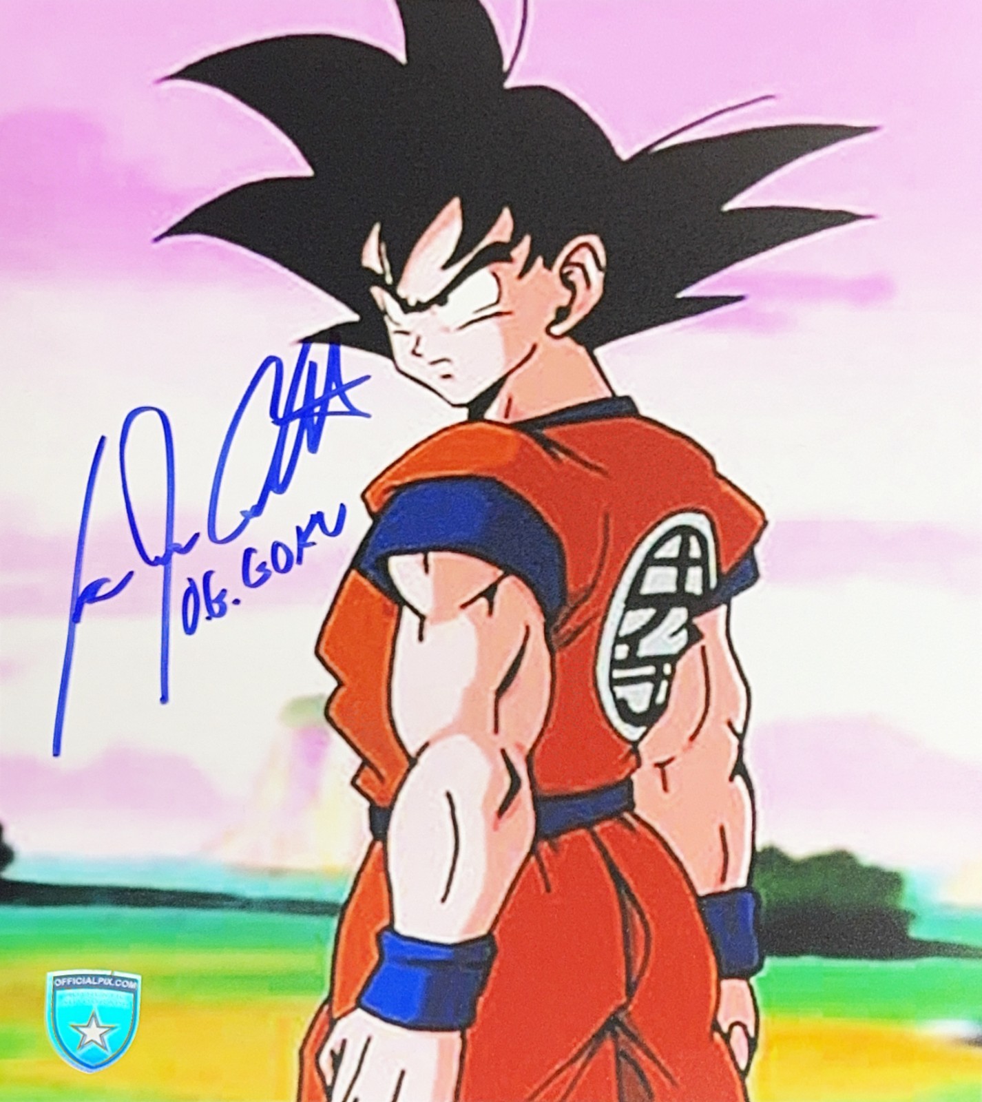 Signed Ian James Corlett Dragon Ball Z OG Goku Anime 8x10 w/ Official Pix COA