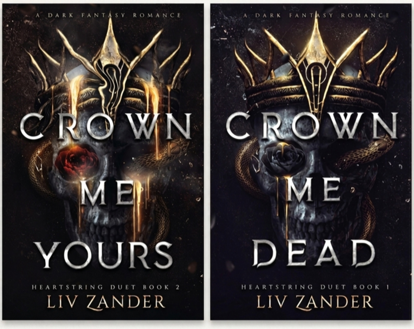 Perfect Book Set For Gift Crown Me Yours +Crown Me  Dead Premium Book usa stock