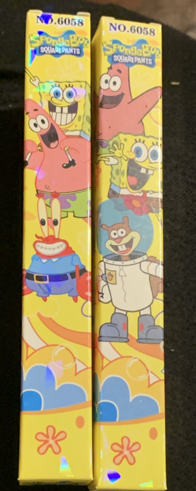 2 Nickelodeon Mystery SpongeBob SquarePants Collectible Pens 6058 