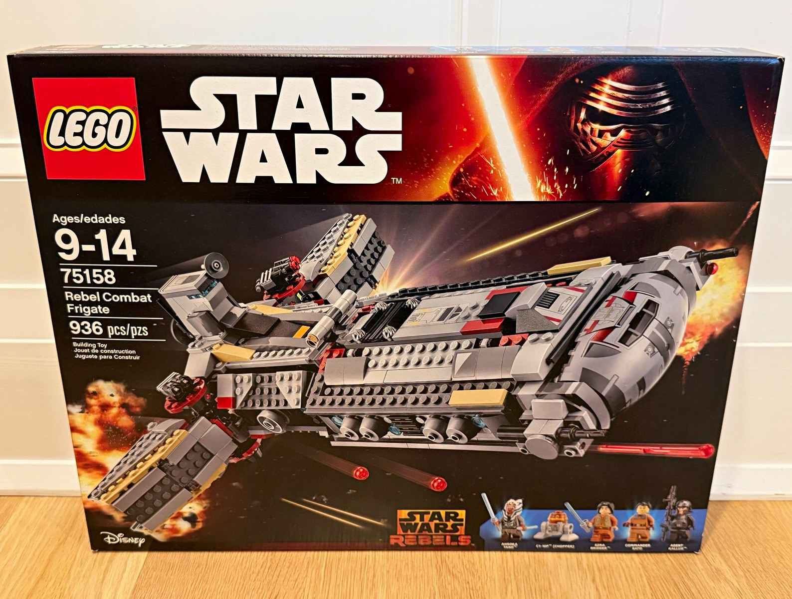LEGO Star Wars Rebels Rebel Combat Frigate 75158 New Sealed Ahsoka Ezra Sato