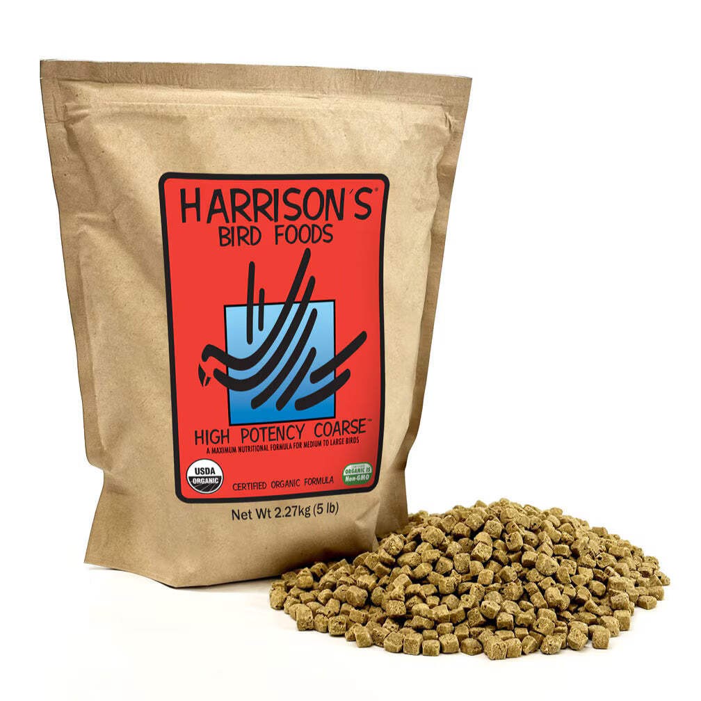 Harrison\'s Bird Foods Organic High Potency Coarse - Nuggets Bird Food