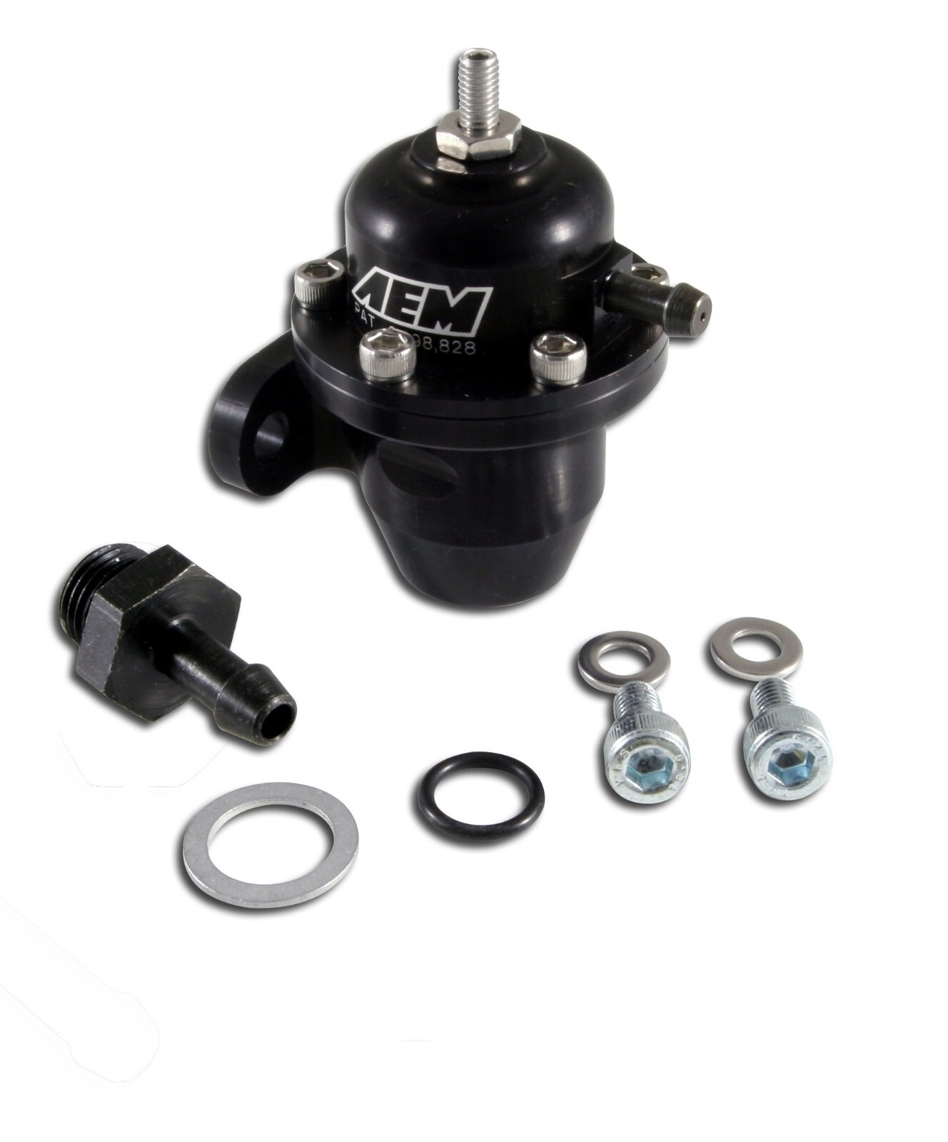 For AEM FUEL PRESSURE REGULATOR FPR 25-300BK Civic Integra Del Sol B16A B18C D16