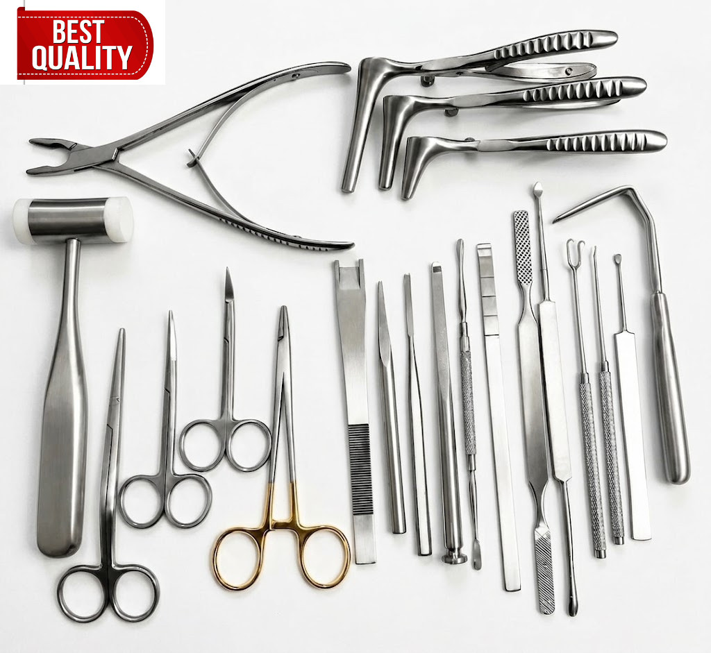 21pcs Nasal Instruments Rhinoplasty Set Plastic Surgery Surgical Instrument Kit